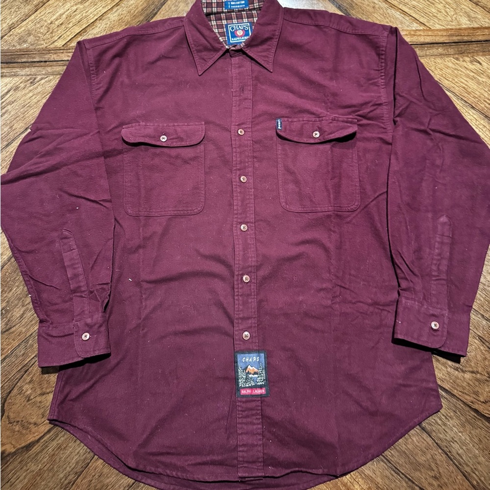 Vintage chaps ralph lauren flannel